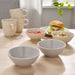 Digital Shoppy IKEA Bowl, Glossy grey ,eramic-bowls-stoneware-bowl-rounded-sides-with-lids-digital-shoppy- 12 cm (4 ½ ") 90479370