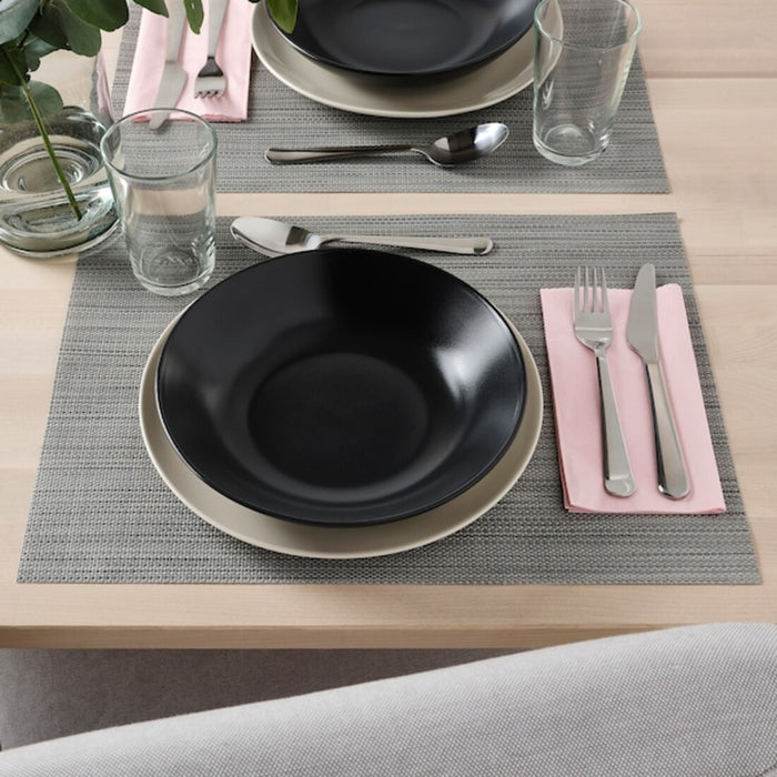  FÄRGKLAR IKEA Side Plate, matt Dark Grey, 20 cm (8 ")price online kitchenware home dinner plates digital shopp 00479416