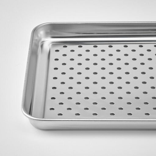 IKEA Barbecue tray, stainless steel, 30x20 cm  price online set  for  kitchen Home serving tray set snacks digital shoppy 10516705