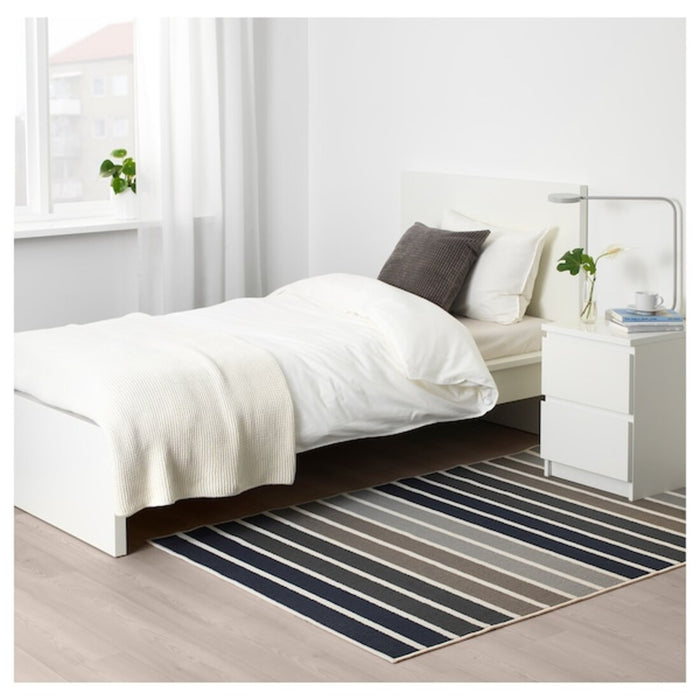 Digital Shoppy IKEA Rug, Low Pile, Grey/Multicolor, 120x180 cm (3 ' 11 "x5 ' 11 ") 20391470