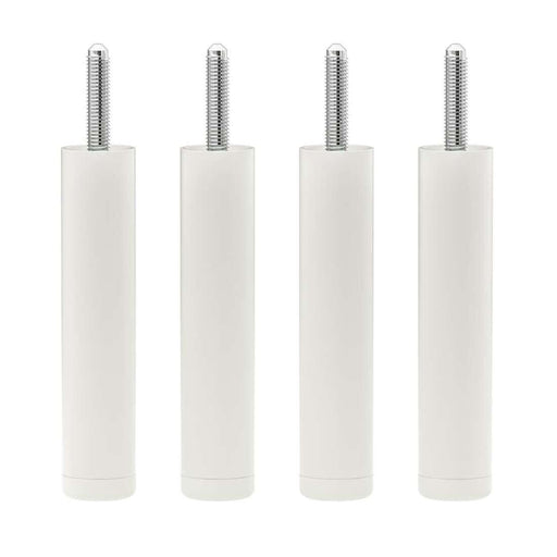 IKEA furniture legs to upgrade a piece of furniture, with a caption emphasizing their ease of use for furniture upgrades.