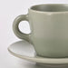 The smooth surface of the cups and saucers is easy to clean and maintain, even with frequent use  50478184