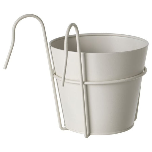 A rustic plant pot with a matte exterior. 30505334     