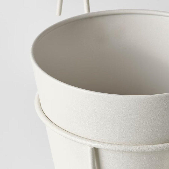 A small, textured plant pot with a glossy finish. 30505334     