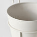 A small, textured plant pot with a glossy finish. 30505334     