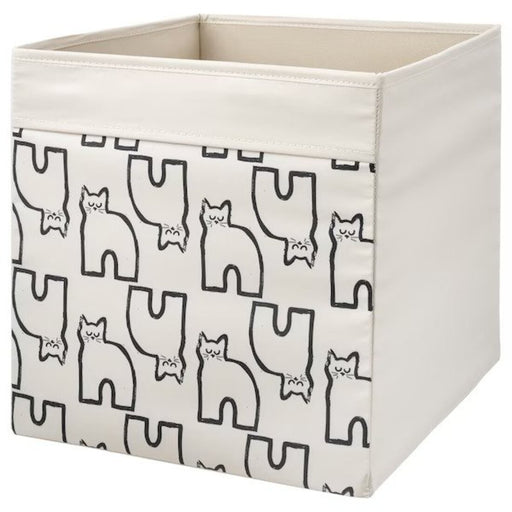 A collapsible IKEA polyester box, ideal for saving space when not in use 10528384