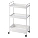 Digital Shoppy IKEA Trolley, 50.5x30x83 cm (19 7/8x11 3/4x32 5/8 "), Multi-functional Durable Affordable Easy to move Compact design Convenient storage High-quality materials Utility cart.90465735     