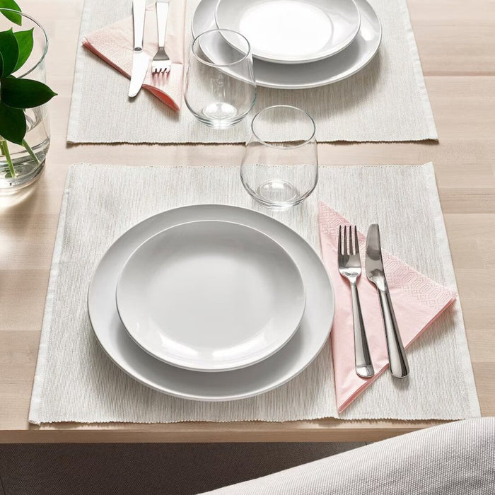  IKEA Side plate, white, 20 cm (8 ") price online kitchenware dinnerware dinner plate snaks plate digital shoppy 90479723