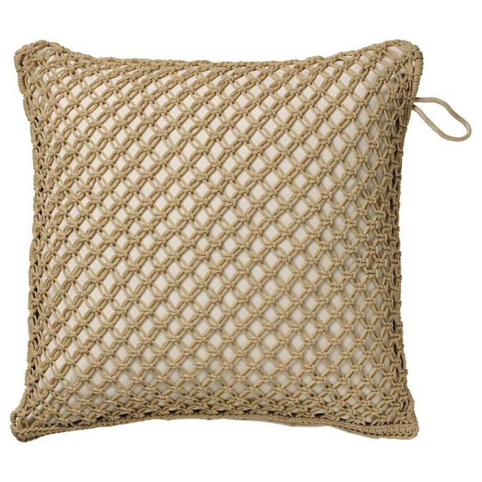 A photo of an Ikea cushion cover crochet cover is handmade by skilled craftspeople, which makes every cover unique- 80509952