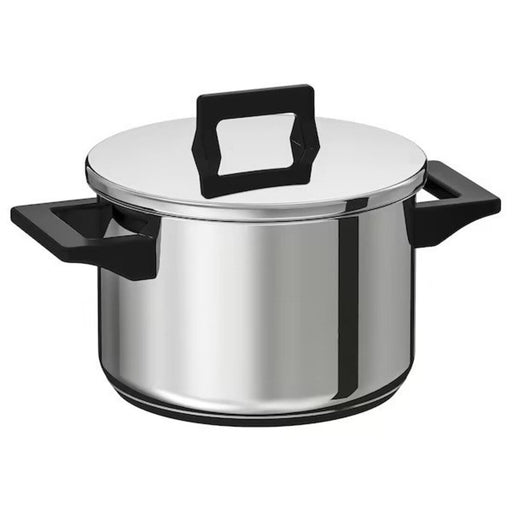 Digital Shoppy IKEA Pot with lid, price, online, cookware pot,  stainless steel, 3 l 60142030