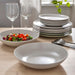 Digital Shoppy IKEA Deep plate, price, online, dinner plates, matt light grey, 23 cm 40479382