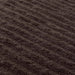 A close-up image of an IKEA hand towel in dark brown with a soft and absorbent surface 80469140