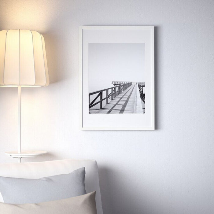 50x70cm frame from IKEA in a metallic silver finish 80268877