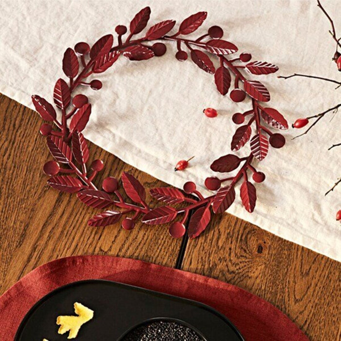 Digital Shoppy IKEA Wreath, red-brown, 36 cm ikea-wreath-red-brown-36-cm-online-price-india-digital-shoppy-60538106, Add some rustic charm to your holiday decor with IKEA's Red-Brown Wreath, 36 cm in size.