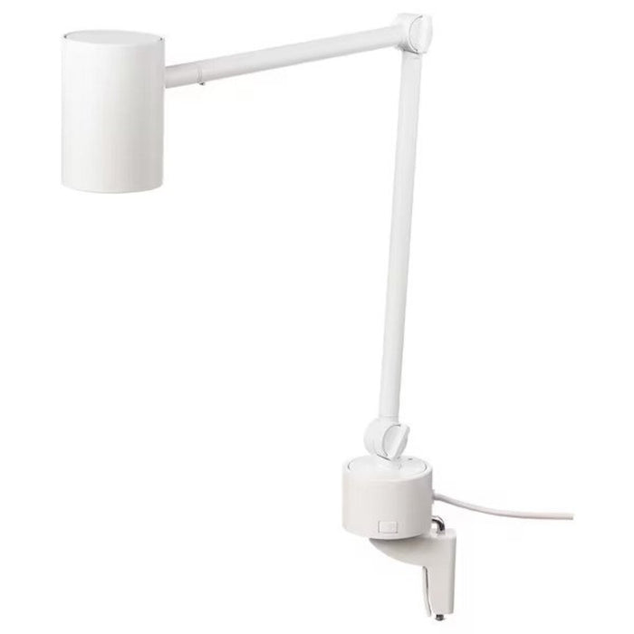 IKEA NYMÅNE Work/wall lamp, white with LED bulb GU10 400 LUMEN