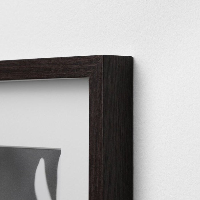 Sleek and modern dark brown frames from IKEA to elevate your art display, 40x50 cm 40382177
