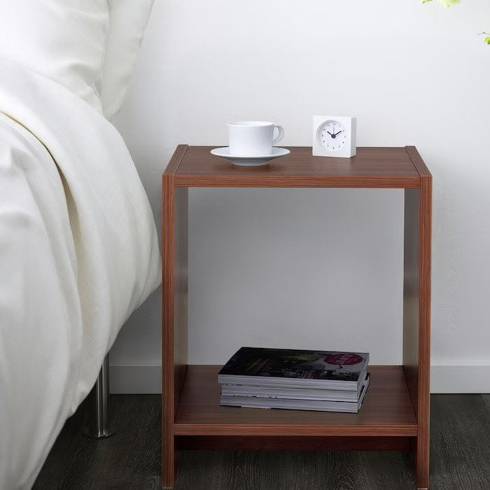 Digital Shoppy IKEA Bedside table, medium Brown37x39 cm (14 5/8x15 3/8 ")-bedside table pepperfry-side table with drawer for bedroom-bed with side table design-bedside table price- Digital Shoppy-50417100, 