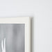 An elegant white-framed mirror from IKEA, featuring a smooth finish and clean lines. 90300457