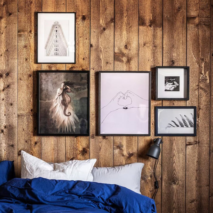 Transform your wall with dark brown frames from IKEA, 40x50 cm 40382177