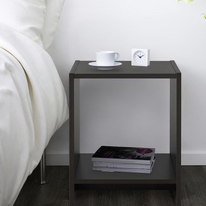 Digital Shoppy IKEA Bedside table, medium Brown37x39 cm (14 5/8x15 3/8 ")-bedside table pepperfry-side table with drawer for bedroom-bed with side table design-bedside table price- Digital Shoppy-00494370, 