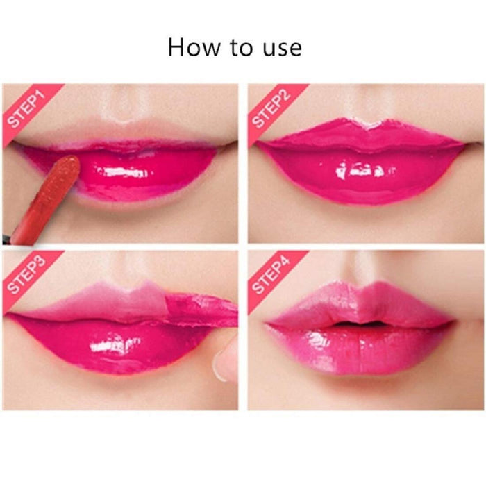 Digital Shoppy Lip Gloss Waterproof Peel Off Liquid Tint Matte Magic Long Lasting Lipstick - 15 Gm (Sweet Orange) - digitalshoppy.in