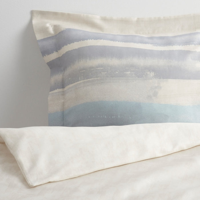 Digital Shoppy IKEA Duvet cover and pillowcase, blue/stripe150x200/50x80 cm (59x79/20x32 ")