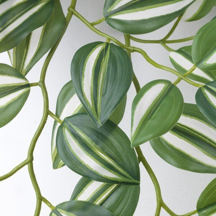 Low-maintenance indoor greenery with IKEA's artificial plant and wall holder 50548629