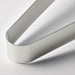 Digital Shoppy IKEA  close-up of a stainless steel serving tong's hinge mechanism and textured grip handles. 60546093