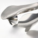 Digital Shoppy IKEA  stainless steel serving tong with a curved design, textured grip, and wide, flat tips 60546093