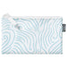 Digital Shoppy IKEA Blue and white accessory bag from IKEA, 20x12 cm, with zipper and handle  50544424     