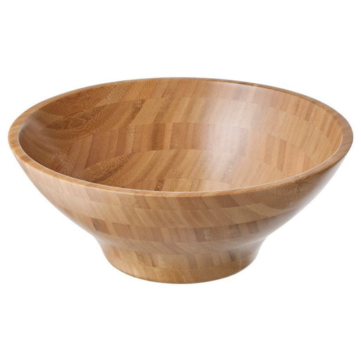 Digital Shoppy IKEA, A 28 cm bamboo serving bowl from IKEA, perfect for serving salads, snacks, and more., Serving Bowl, Bamboo 28 cm ,price, online, decorative bowl, 40485731