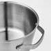 Sturdy IKEA stainless steel pot with lid for everyday use , IKEA Pot with Lid, 5.5 L - Upgrade your cooking game with this high-quality pot 00324556    
