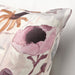 A light pink cushion cover with a modern, minimalist design - 00548194