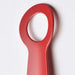A sturdy 18cm bright red shoehorn, suitable for all shoe types and sizes