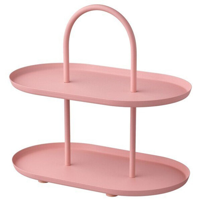 Add a touch of elegance to your home with the IKEA serving stand - two tiers, in a lovely pink    80543833