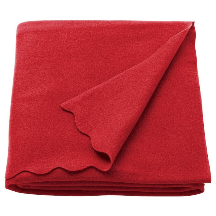 Luxurious IKEA red throw for an elegant touch to your space 10527054