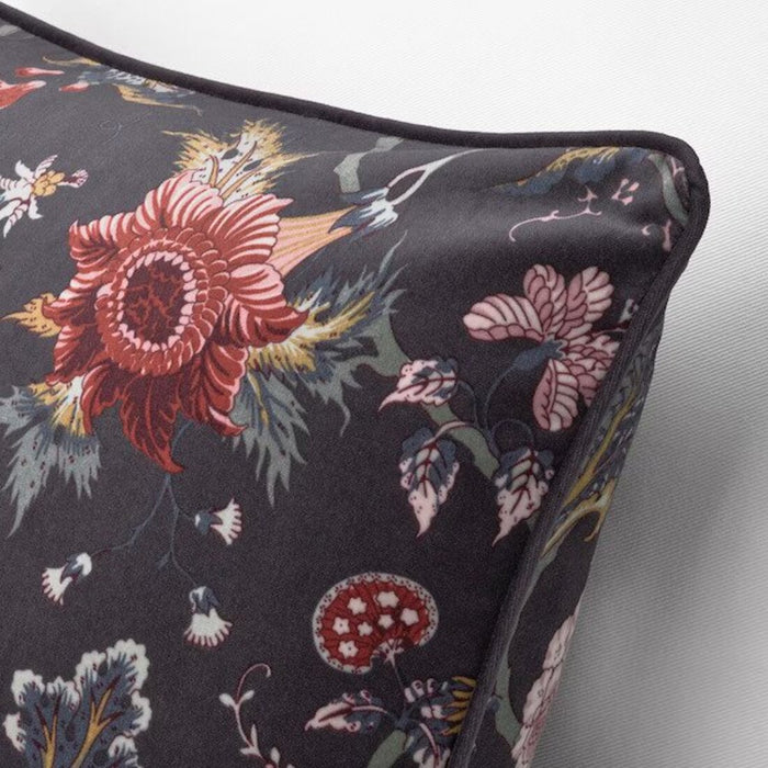 A close-up of the soft and durablecushion cover from IKEA 