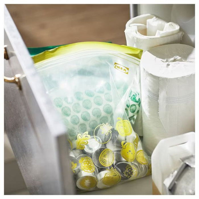IKEA's resealable bags organized in a kitchen drawer  40525685