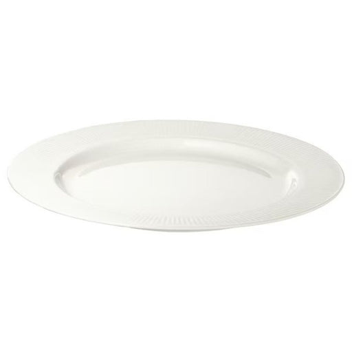 A white ceramic side plate with a 22 cm diameter.