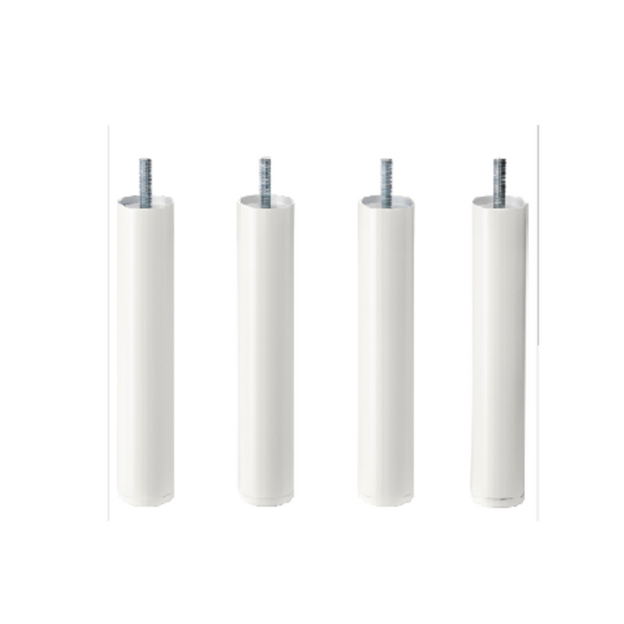 IKEA Legs in White, showcasing their sturdy construction and sleek design"