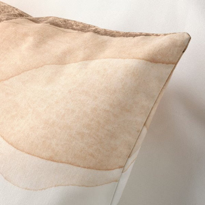 A close-up of the soft and durablecushion cover from IKEA