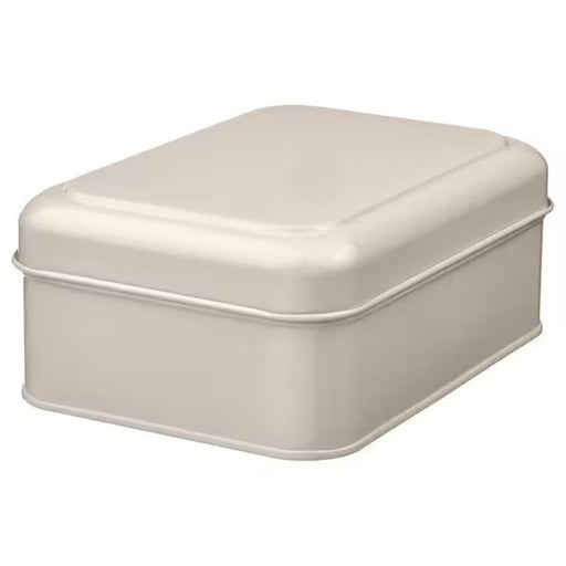 Organize your home with ease with the IKEA light beige storage box with lid. Its durable construction and stylish design make it a perfect addition to any room-Digital Shoppy 