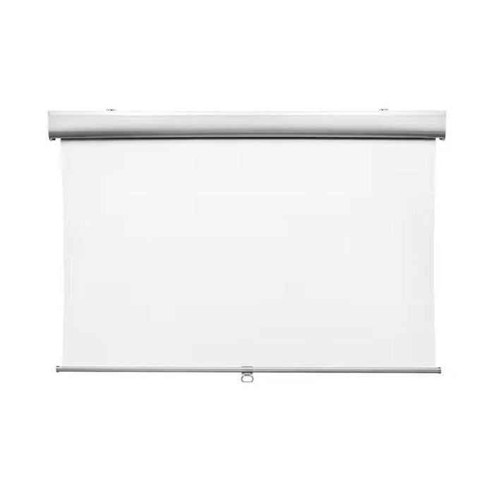 "White roller blind from IKEA in a modern living room."  30491092