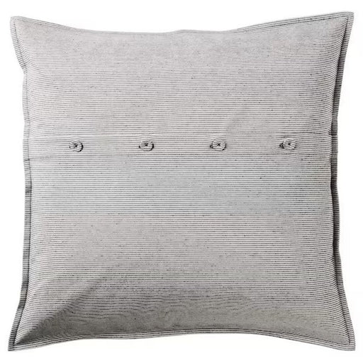 A cushion cover with beautiful buttons easy to remove the cushion from it  10432659