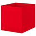 A collapsible IKEA polyester box, ideal for saving space when not in use 60263593