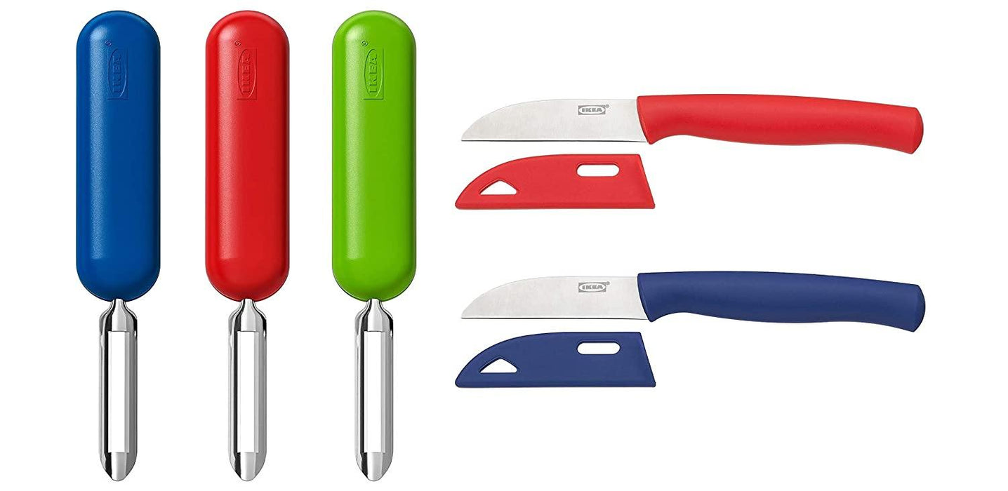 IKEA's potato peeler and paring knife set for easy meal prep 40233253-80287668-40287665