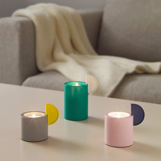 Create a cozy atmosphere with this elegant tealight holder from IKEA. Its sleek and minimalist design will make it a perfect addition to any décor 90416052