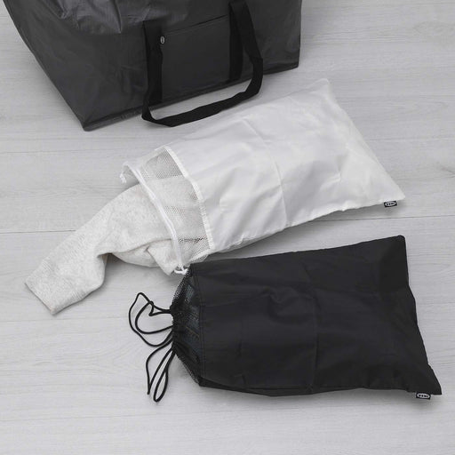 Digital Shoppy IKEA Laundry Bag - Pack of 2 (Black/White) - digitalshoppy.in