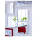 Digital Shoppy IKEA Mirror, 20x20 cm (7 7/8x7 7/8 ")-Pack of 4 grooming decor glass reflective online low price 00192594