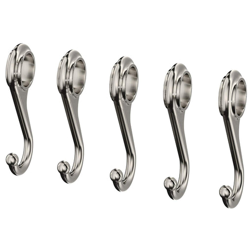 Rust-Resistant Zinc Hooks with silver Color for Long-Lasting Use